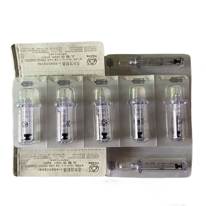 10-100pcs Disposable 0.3ml TBZK Plastic Ampoule Tubes – Meso Thereapy- No Needle