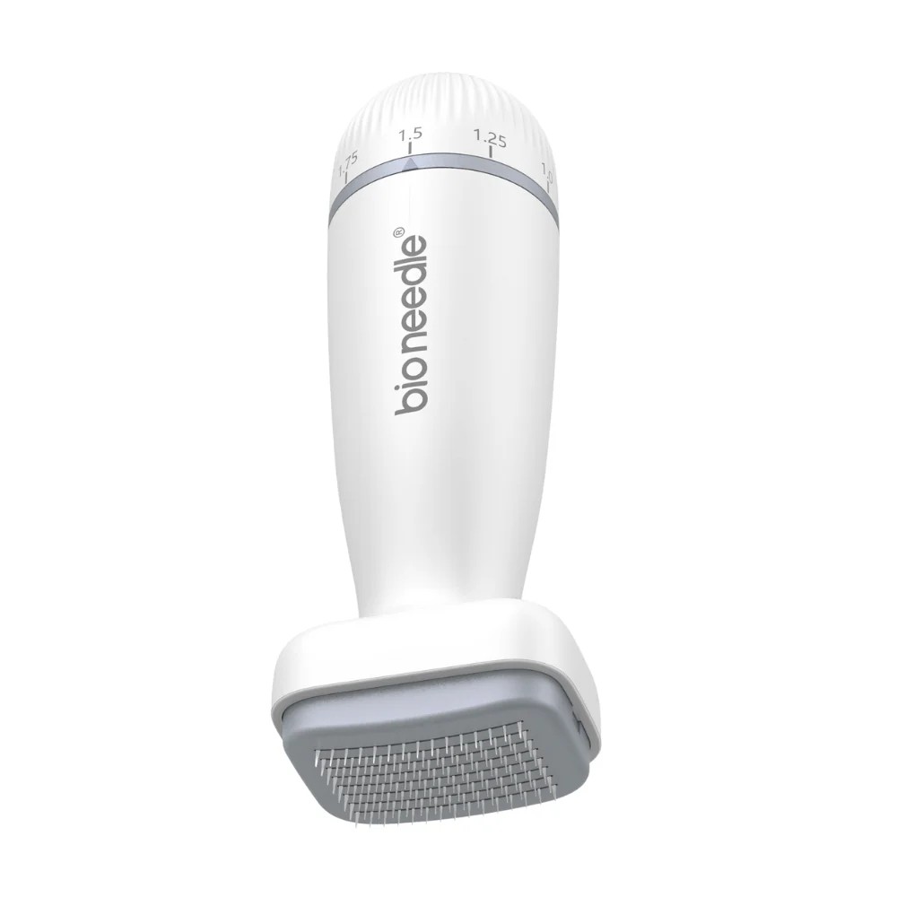 Bio Needle Derma Stamp Microneedling Tool Adjustable Needle For Hair Growth Body