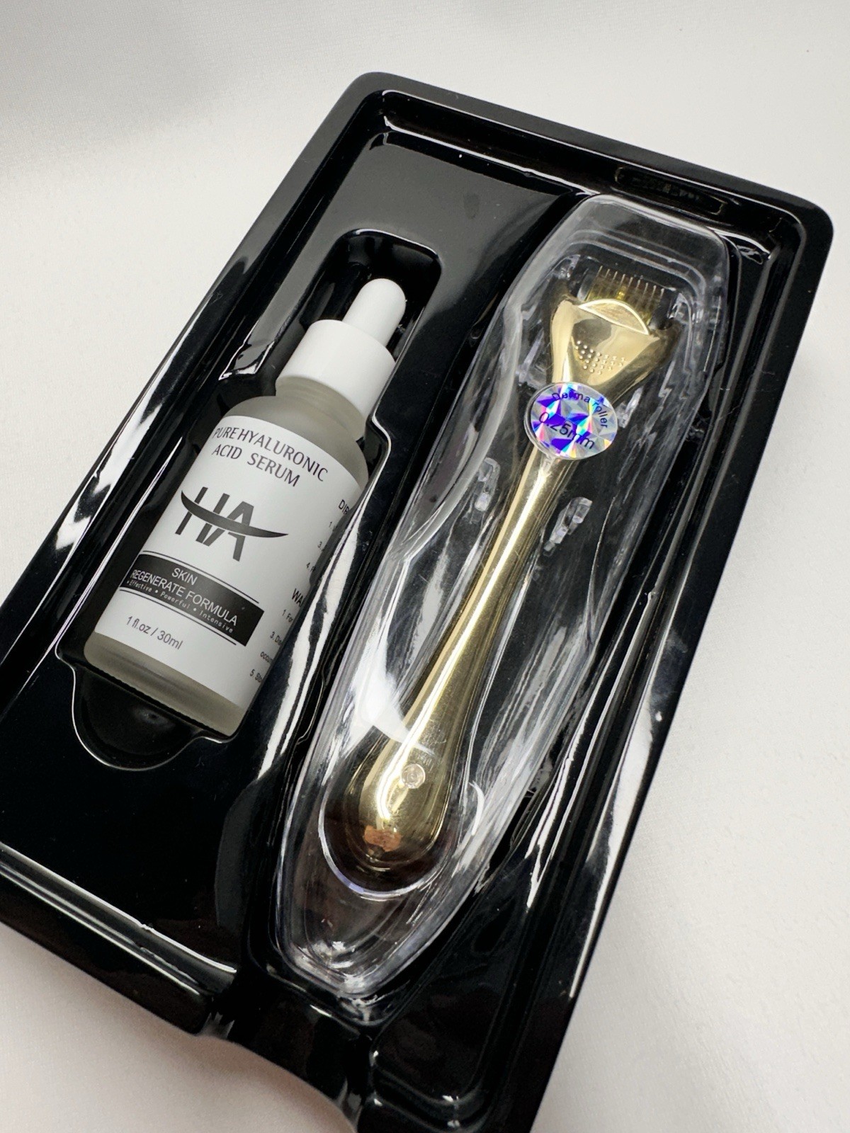 Facial Massager Rollers with Storage Case Roller Skin Care Instrument for Face