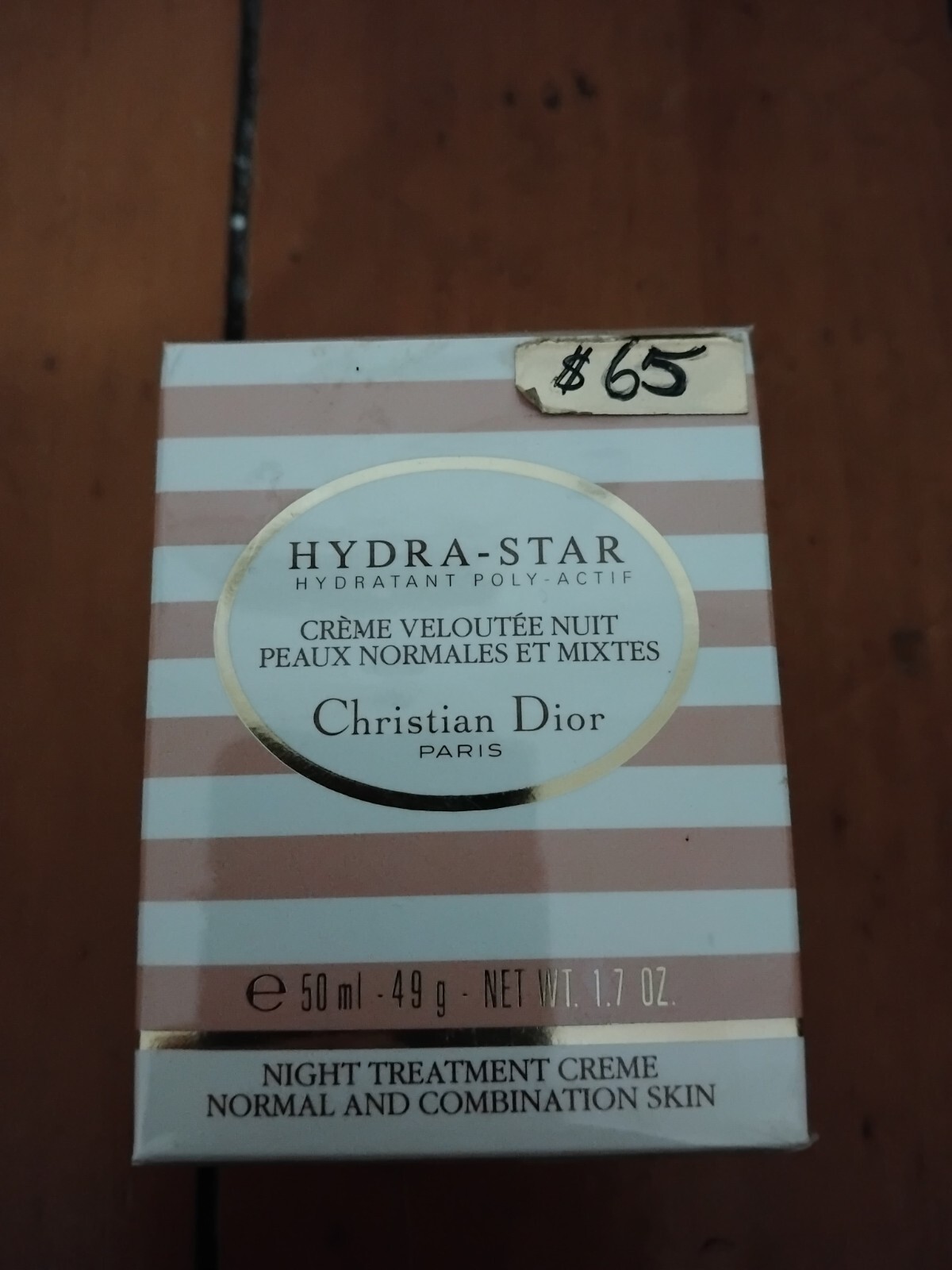 Christian Dior Hydra Star Night Treatment Creme 50ml 1.07oz