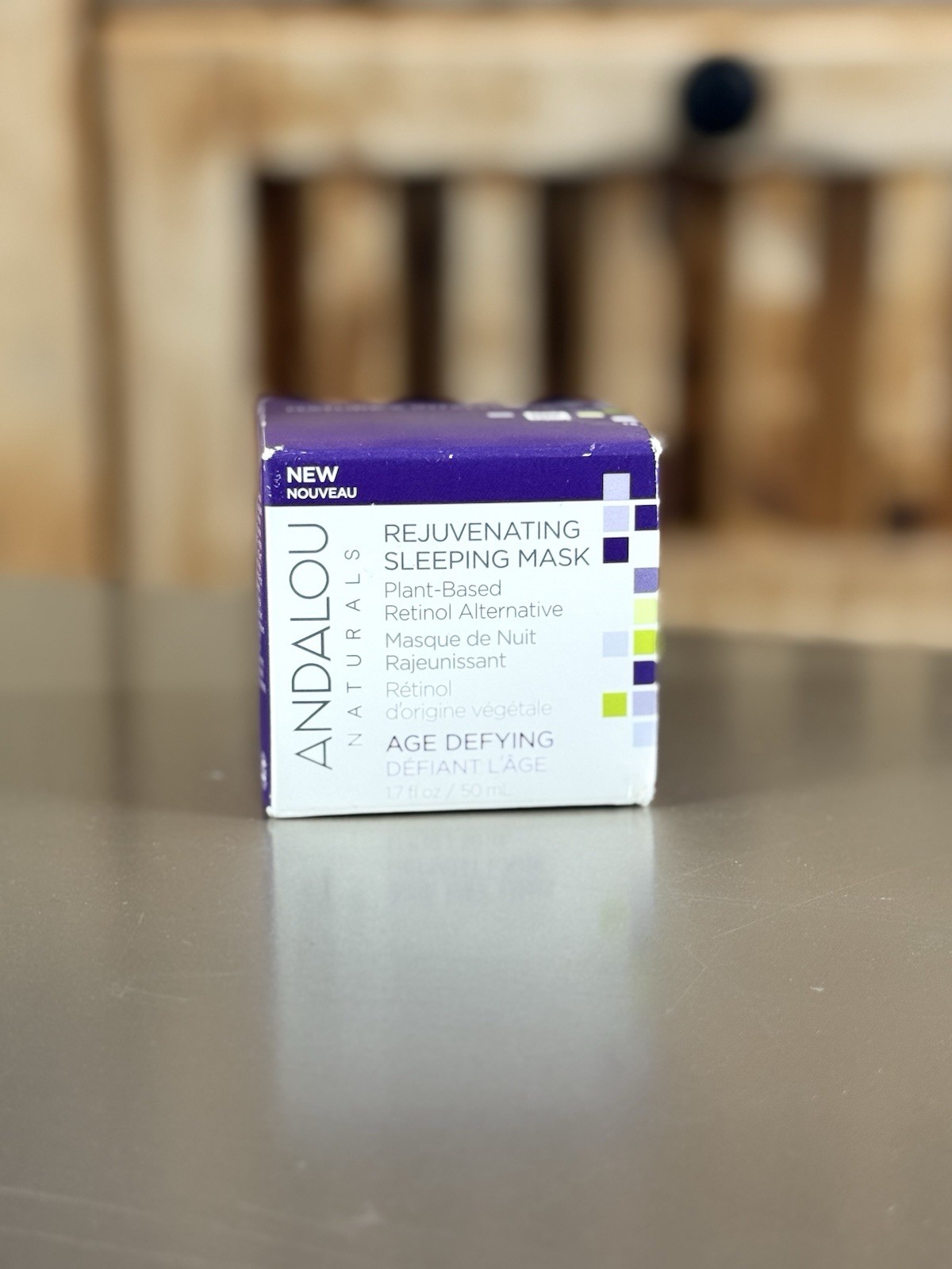 Andalou Naturals Rejuvenating Sleeping Mask Plant Retinol Alt Age Defying