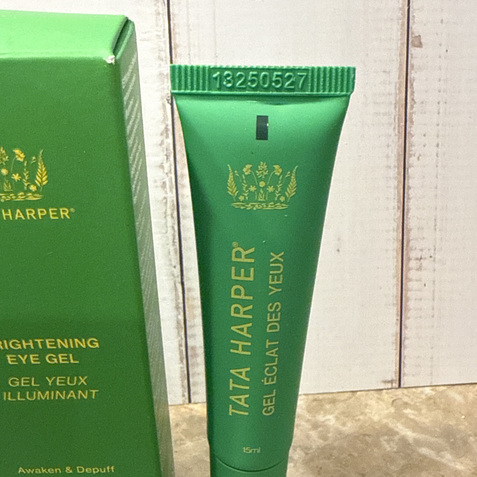 Tata Harper Brightening Eye Gel 0.5oz NEW IN BOX