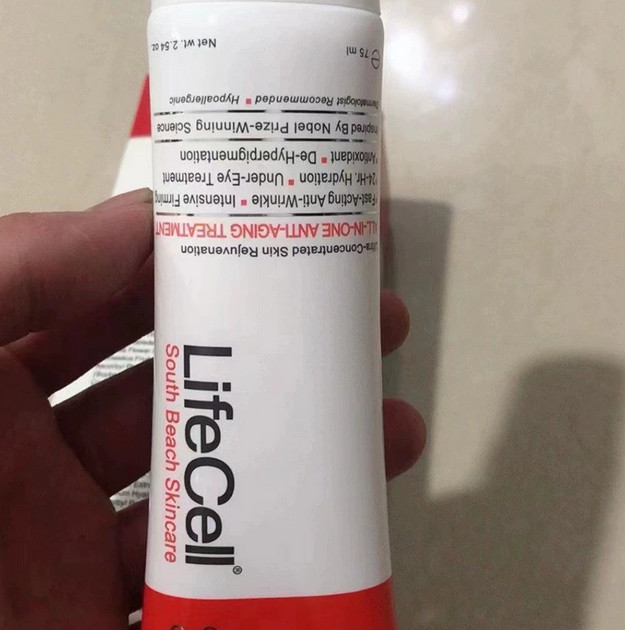 New Live-Cell South Beach Skincare All In One Anti-Aging Treatment – 2.54 oz.US