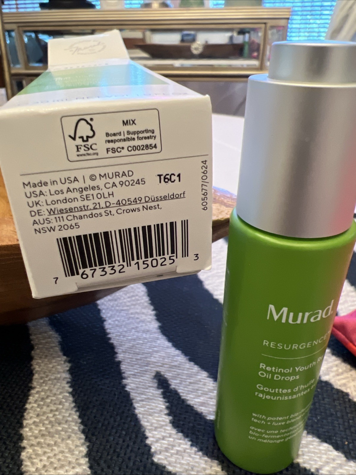 Murad Resurgence Retinol Youth Renewal Oil Drops 30ml 1oz BNIB!