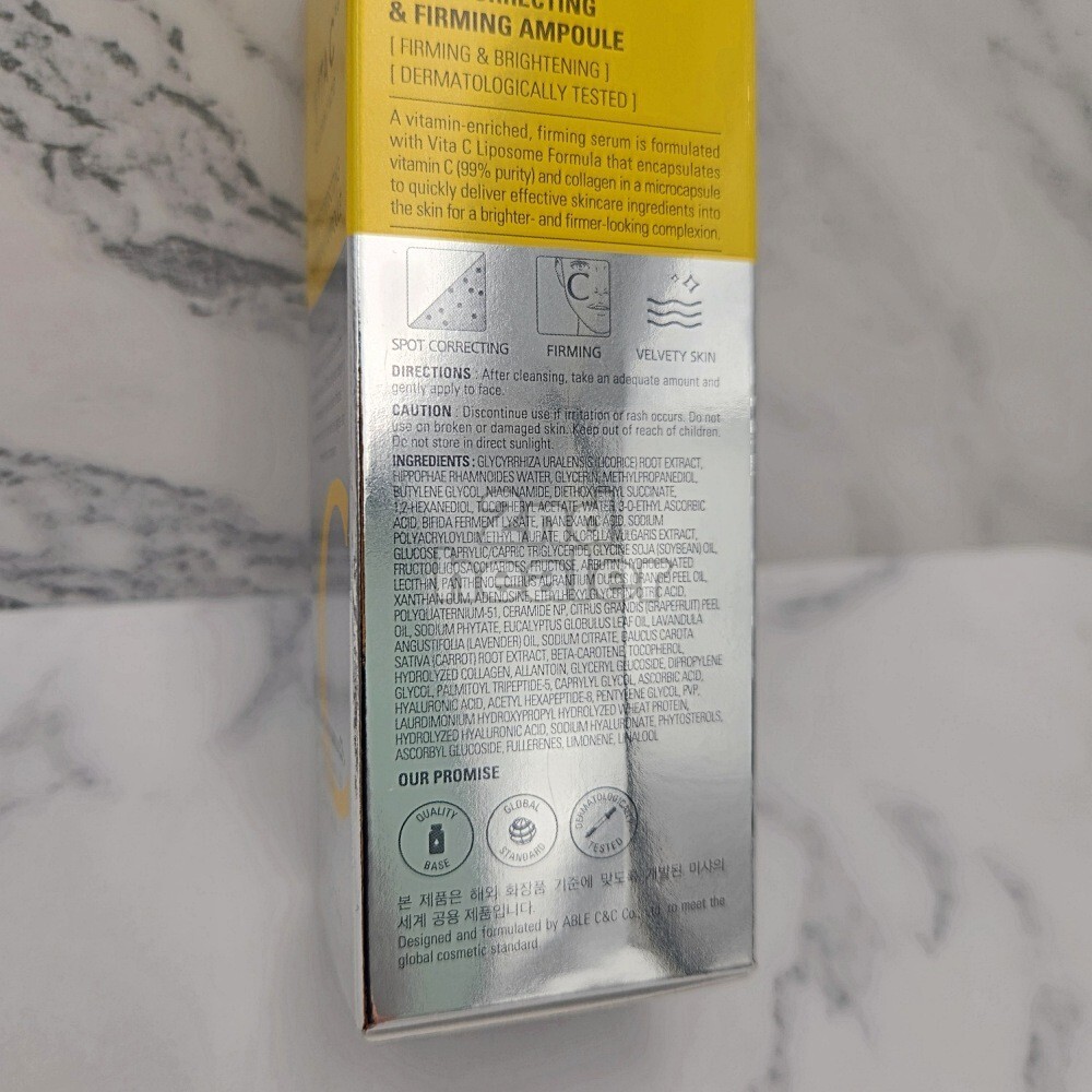 MISSHA Vita C Plus Spot Correcting & Firming Ampoule 40ml Blemish Care K-Beauty