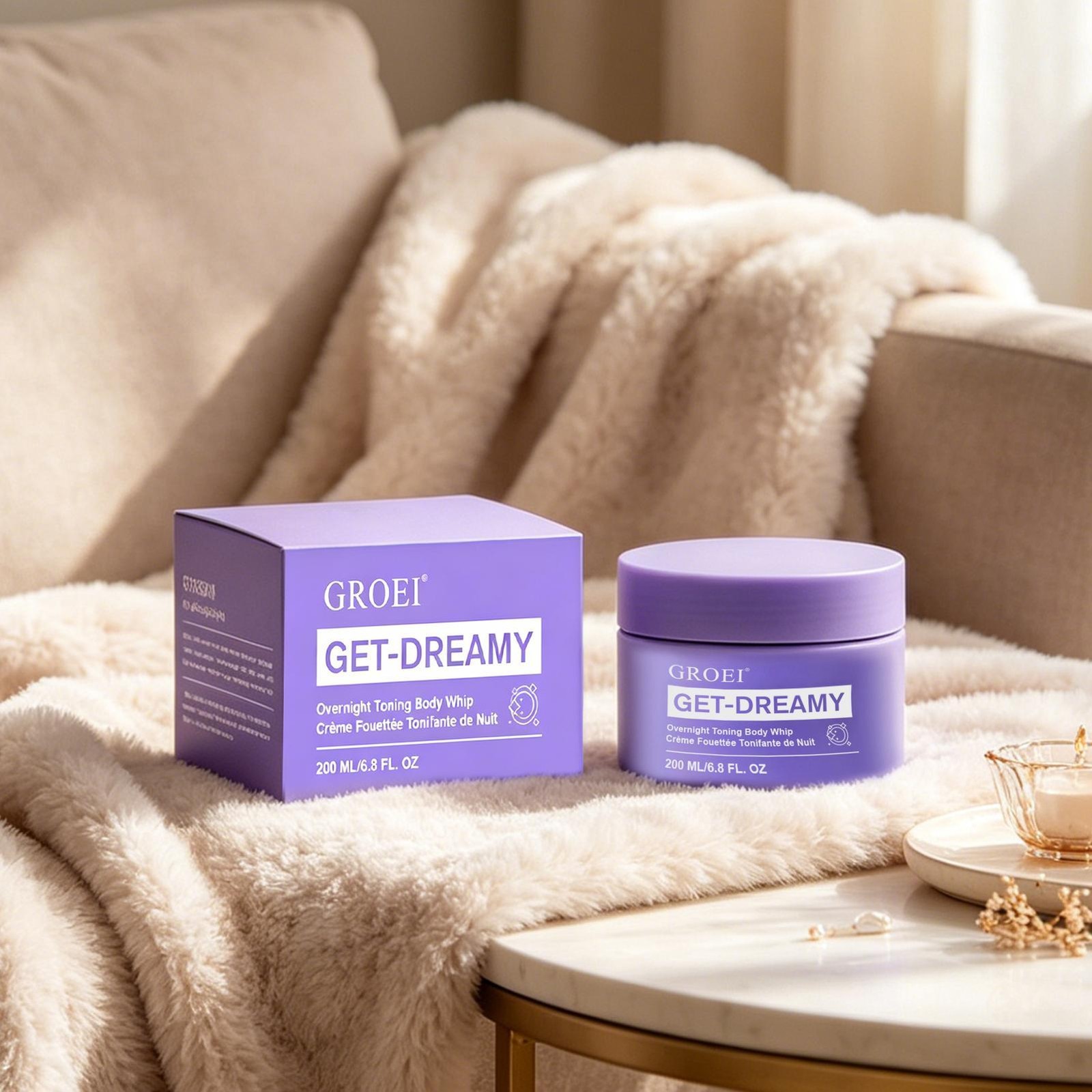 GROEI Get-Dreamy Overnight Toning Body Whip – 6.8 fl oz/200 ml – New Sale