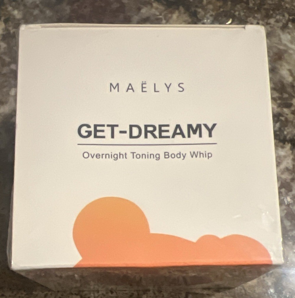 MAELYS GET-DREAMY Overnight Body & Whip 6.8oz/200ml Brand New Comes with Box-