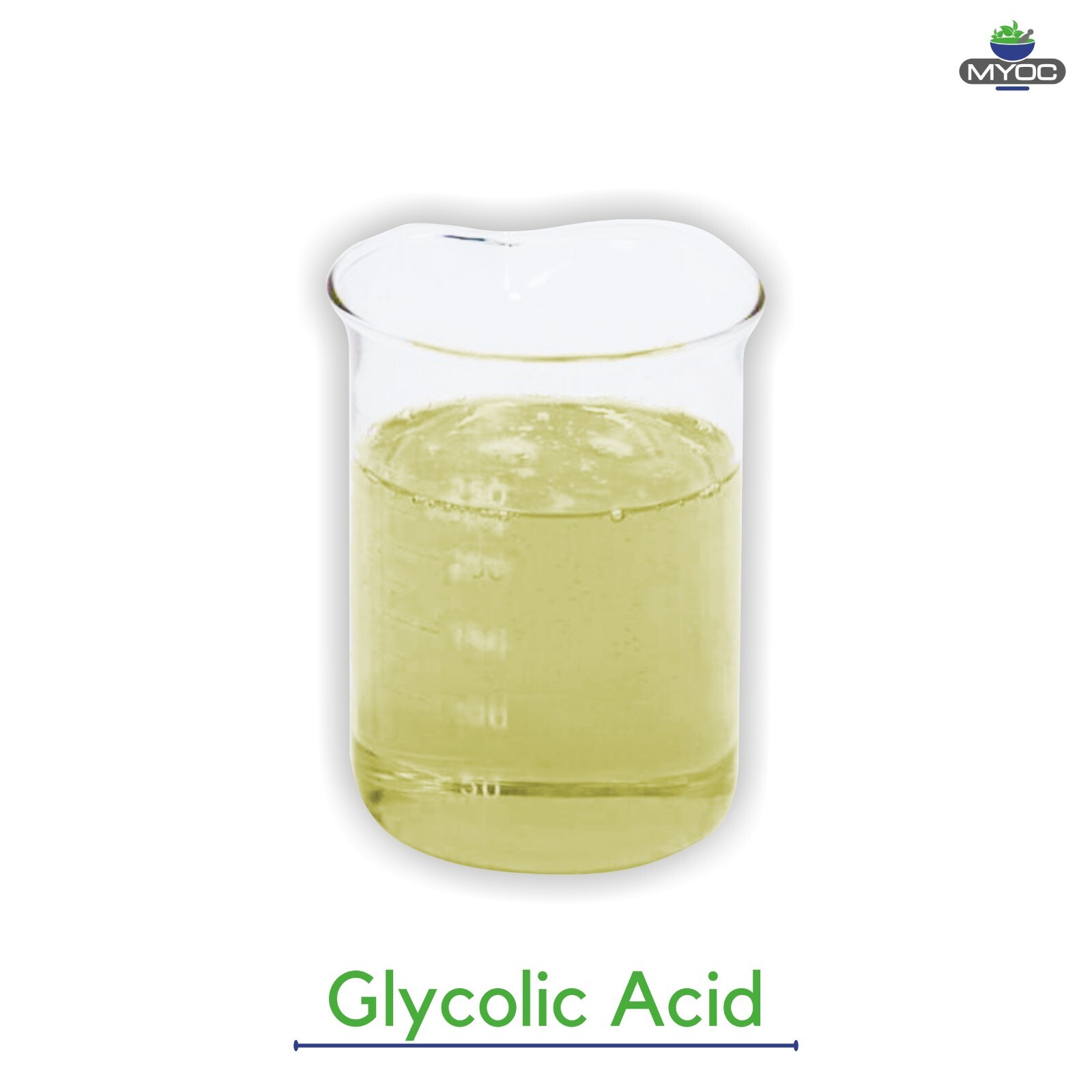 Myoc Glycolic Acid Liquid 100% Pure & Orginal Ingredients – {115ml/3.8oz} Pack 2