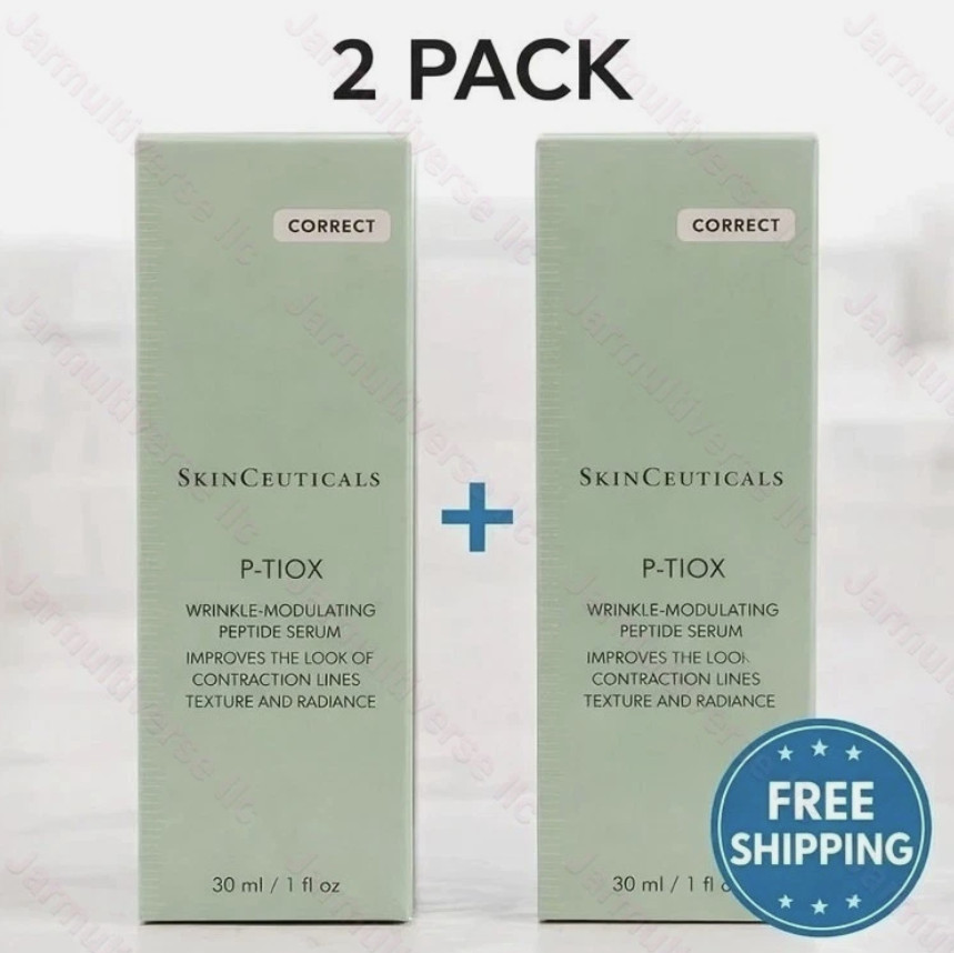 Skinceuticals P-TIOX Wrinkle-Modulating Peptide Serum 1 fl oz (30ml) NEW SEALED