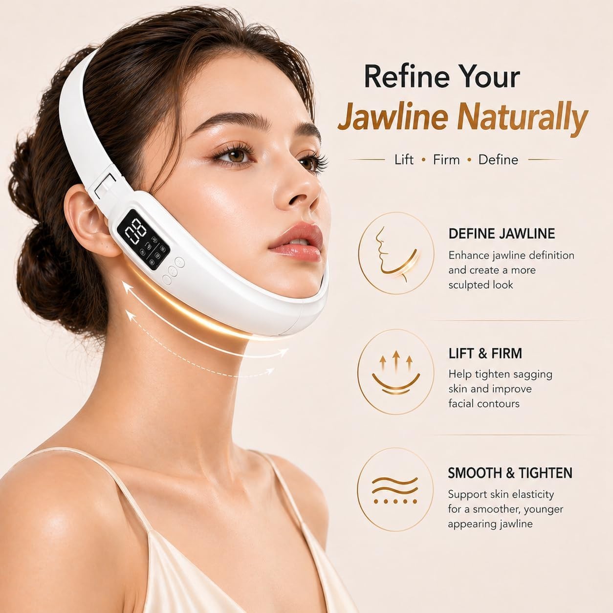 Intelligent Double Chin Device – V-Face Massager for Beauty