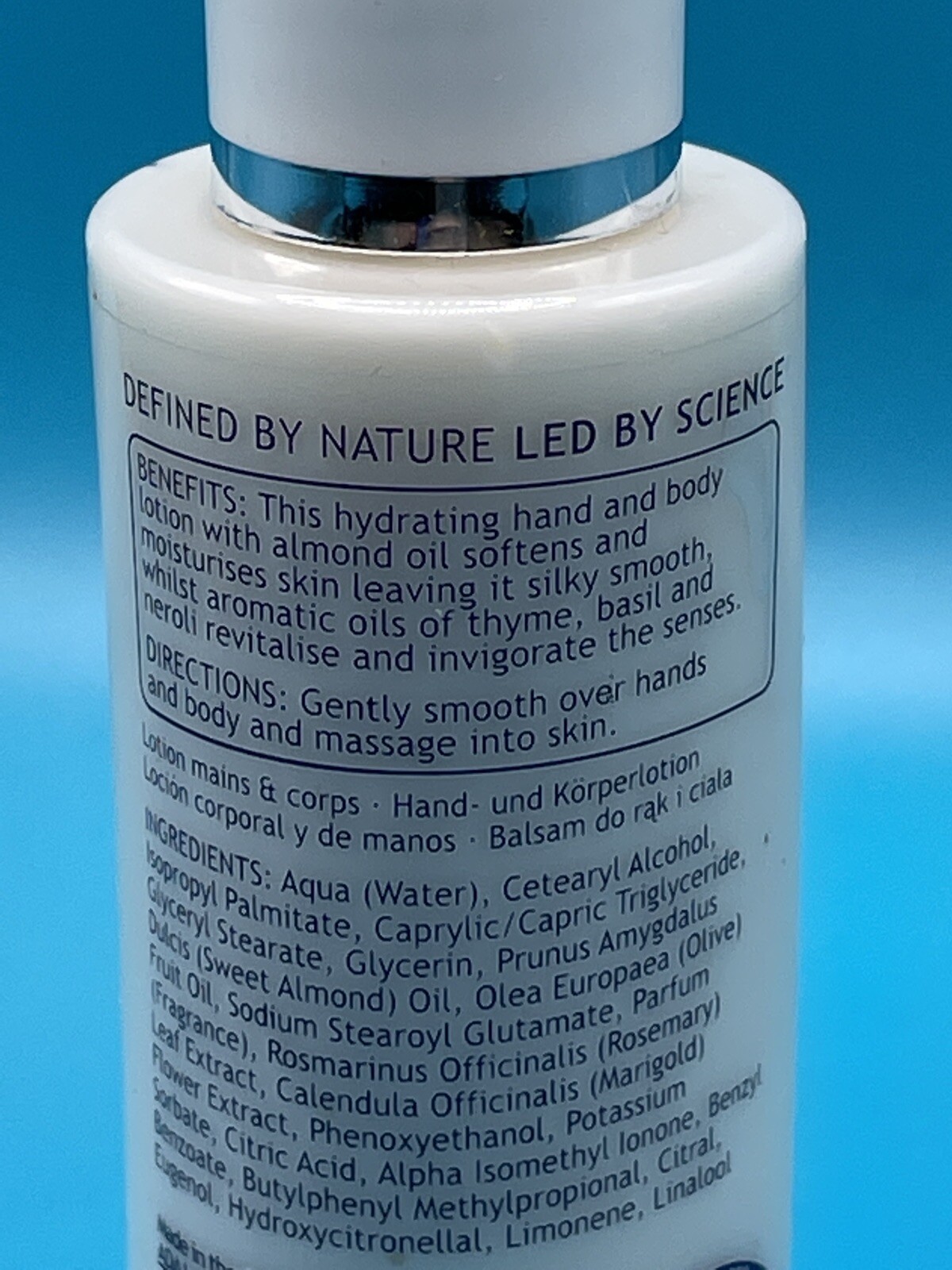 Elemis Revitalise Me Time to Spa HAND & BODY LOTION large 2.5 oz TRAVEL SIZE