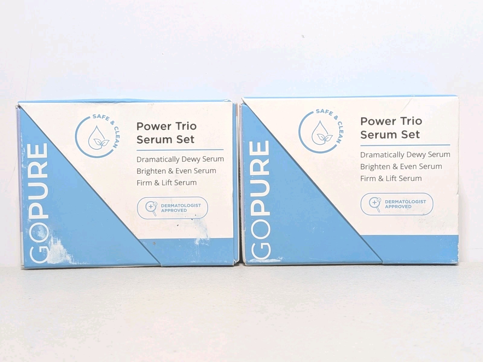 goPure Power Trio Serum Set Exp. 05/26 – 2Pk – New Sealed In Box!