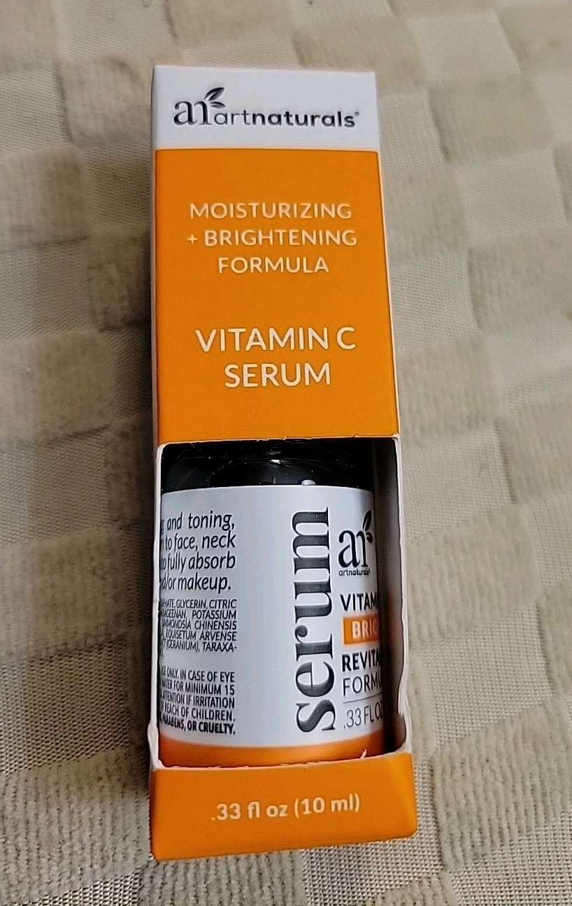 Art Naturals Vitamin C Moisturizing + Brightening Serum 10ml/0.33oz EXP 07/2027