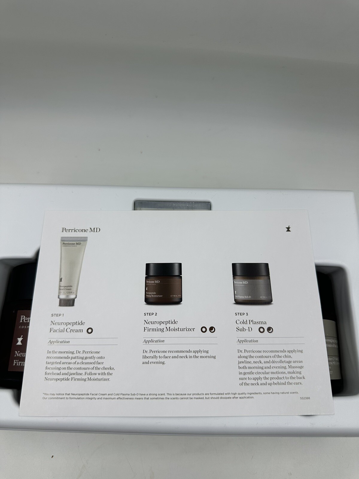 Perricone MD Advanced Firming & Wrinkle Smoothing Collection Set- New See Photos