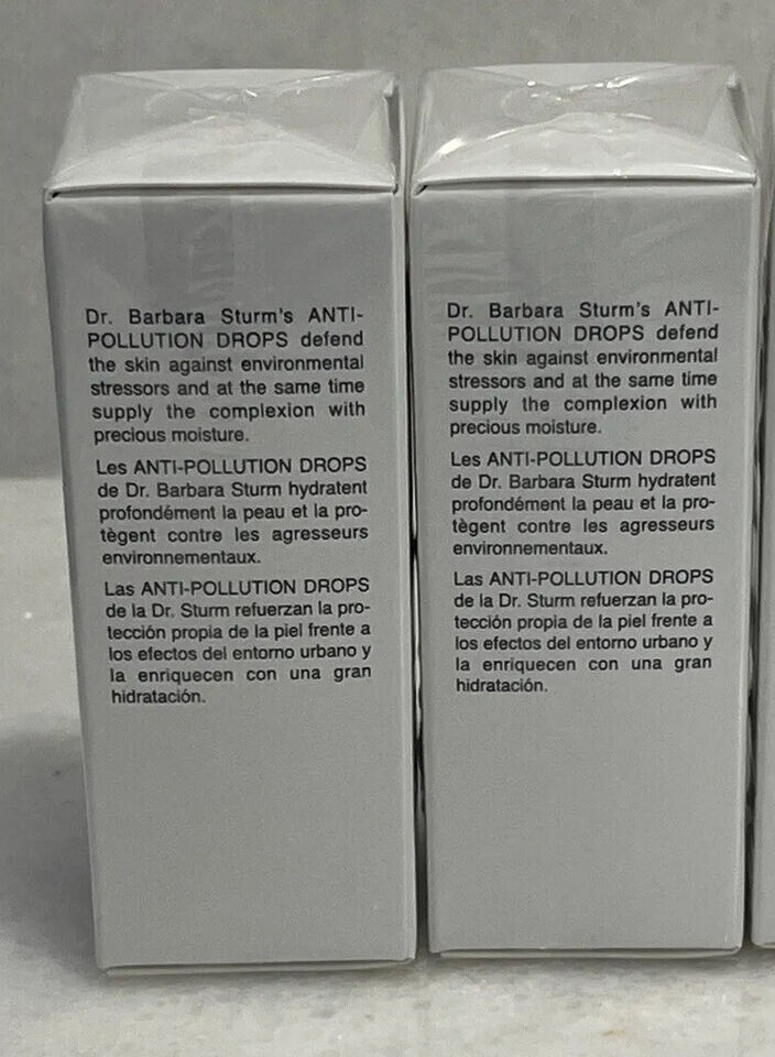 3 Dr. Barbara Sturm Anti-Pollution Drops 0.33oz