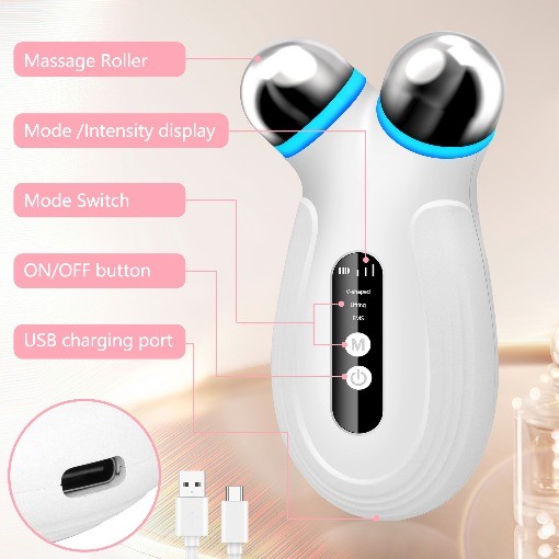 Anti Aging and Wrinkles Microcurrent Facial Device, Boost Skin Care Products Abs