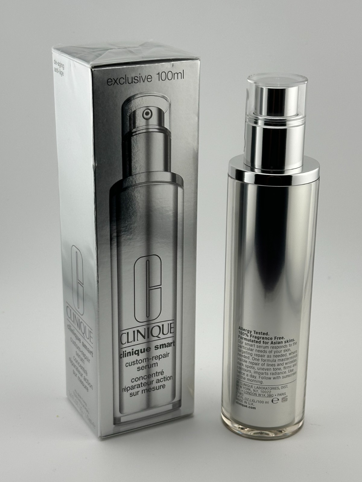 Clinique Smart Custom-Repair De-Aging Serum 3.4 oz 100 mL Brand New SEALED