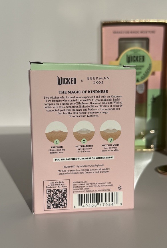 (4x) AUTHENTIC BEEKMAN 1802 x WICKED Limited Edition Skin Body Collection SEALED