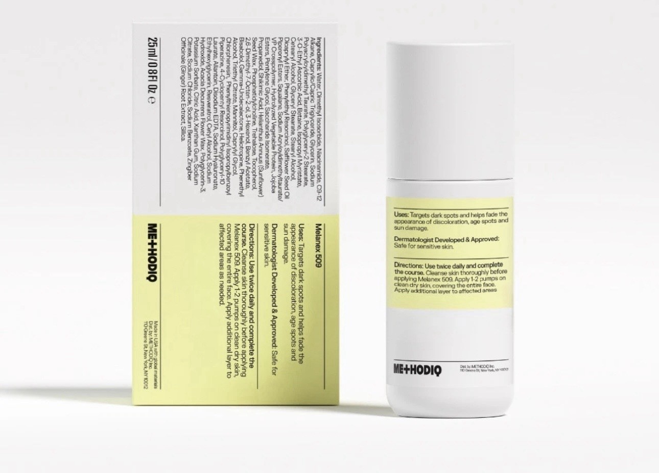 Melanex 509 Niacinamide, Resveratrol Vitamin C / 15ml / .5 oz NIB NEW