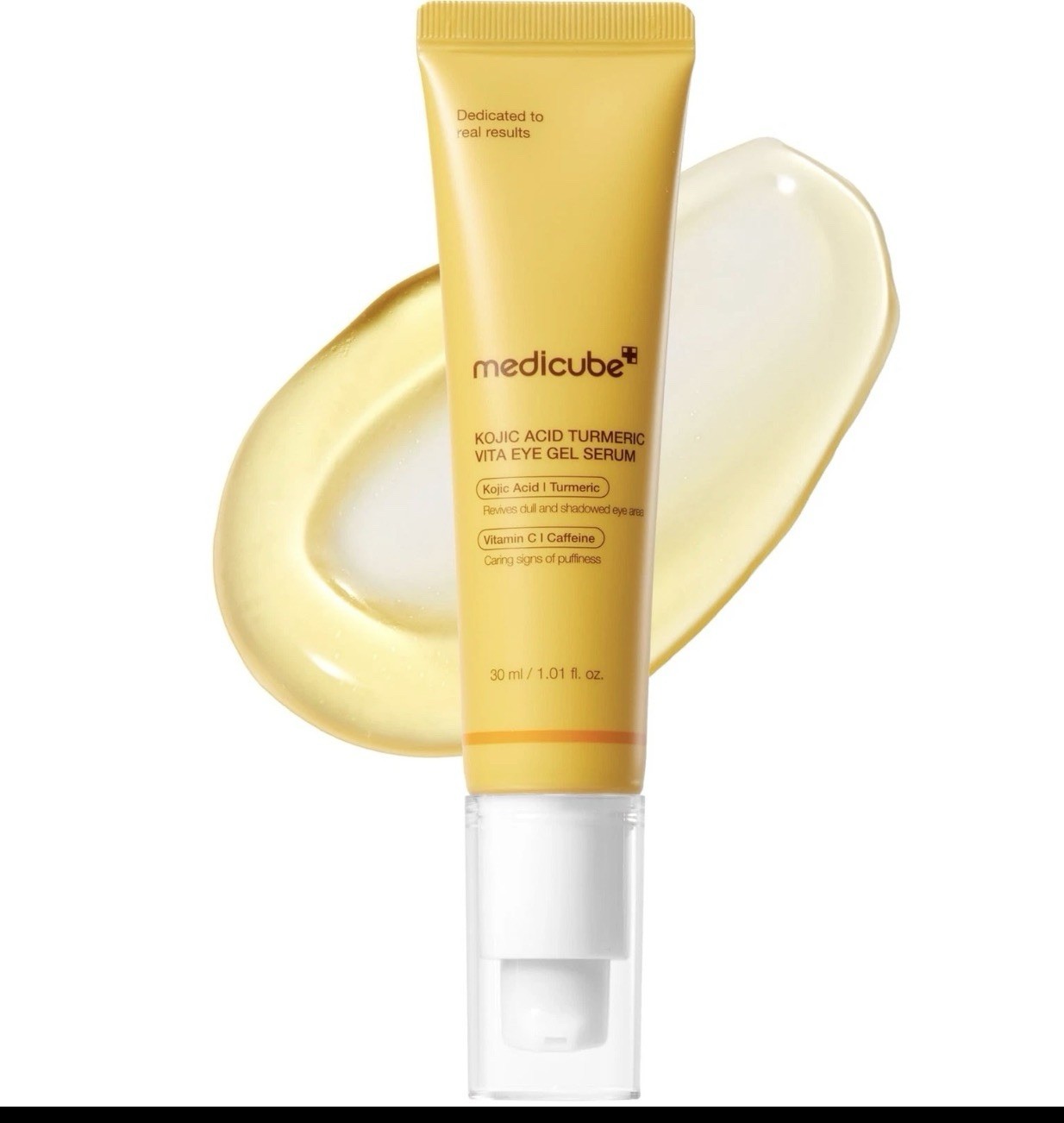 MEDICUBE KOJIC ACID TURMERIC VITA EYE GEL SERUM SEALED FAST SHIP Exp 2029