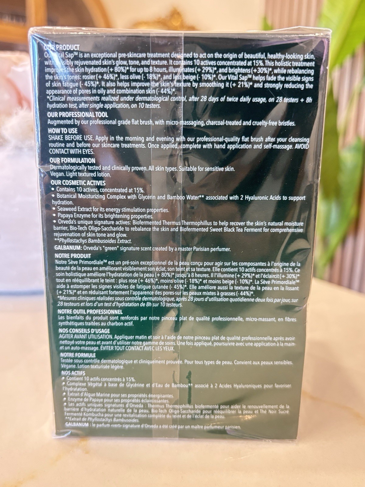 ORVEDA La Sève Primordiale Vital Sap Face 4.2 fl oz