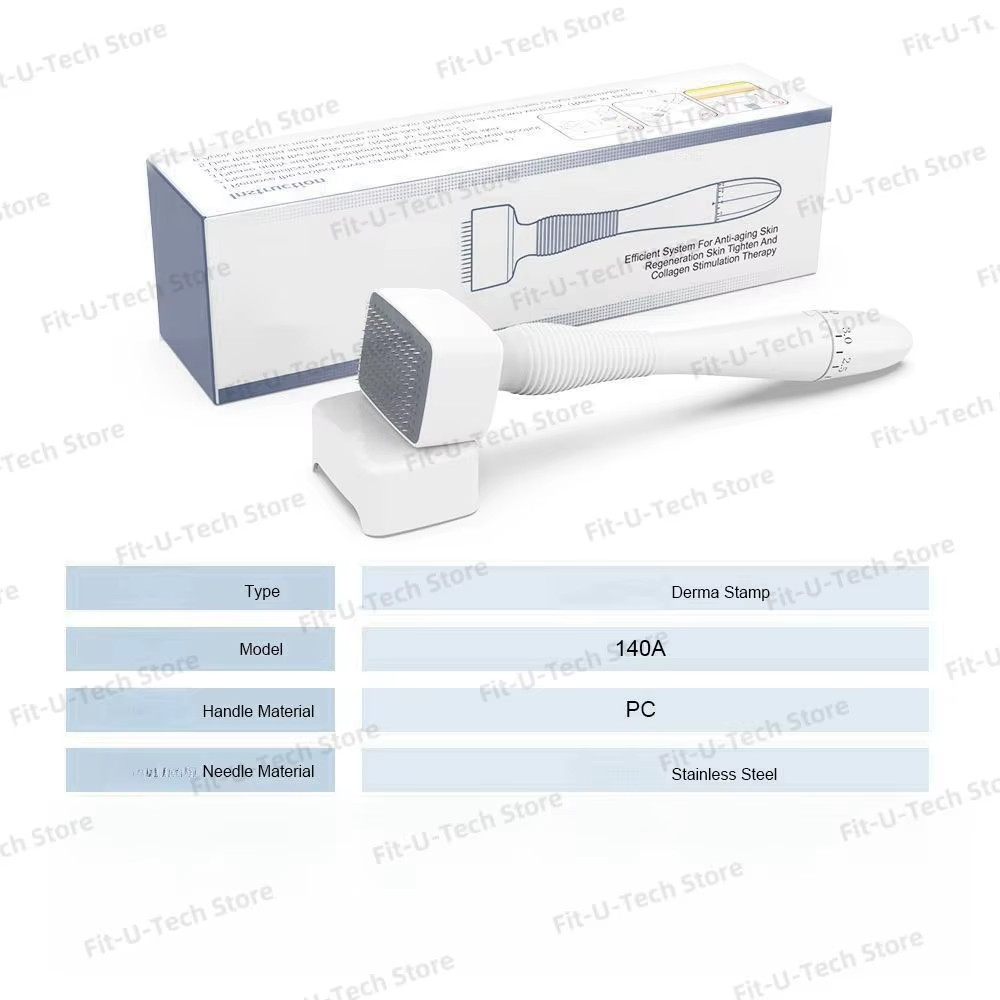 Derma Stamp Adjustable Micro Needle Derma Roller 0.25 mm for Beard Growth Face