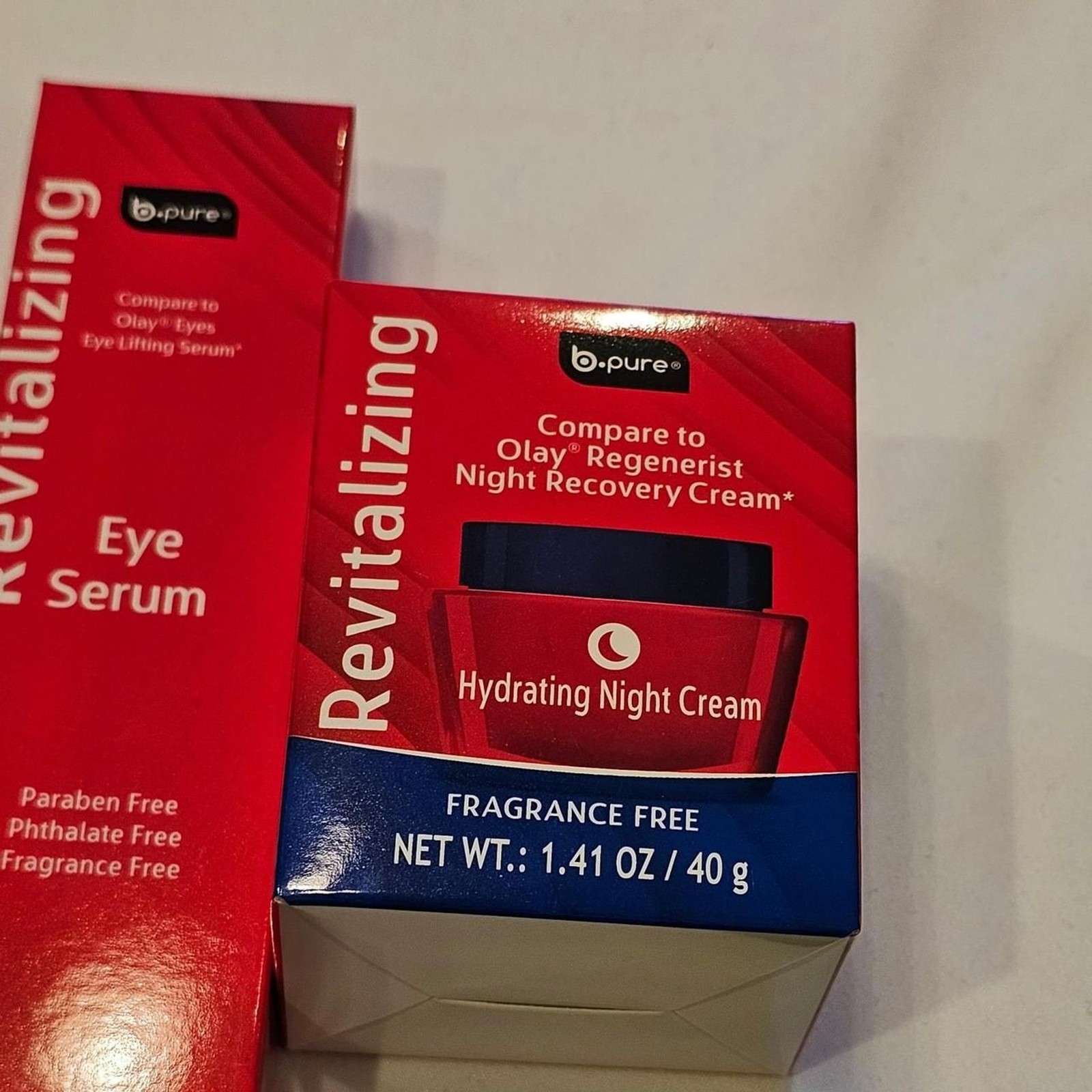 B-Pure Revitalizing Eye Serum and Night Cream Set