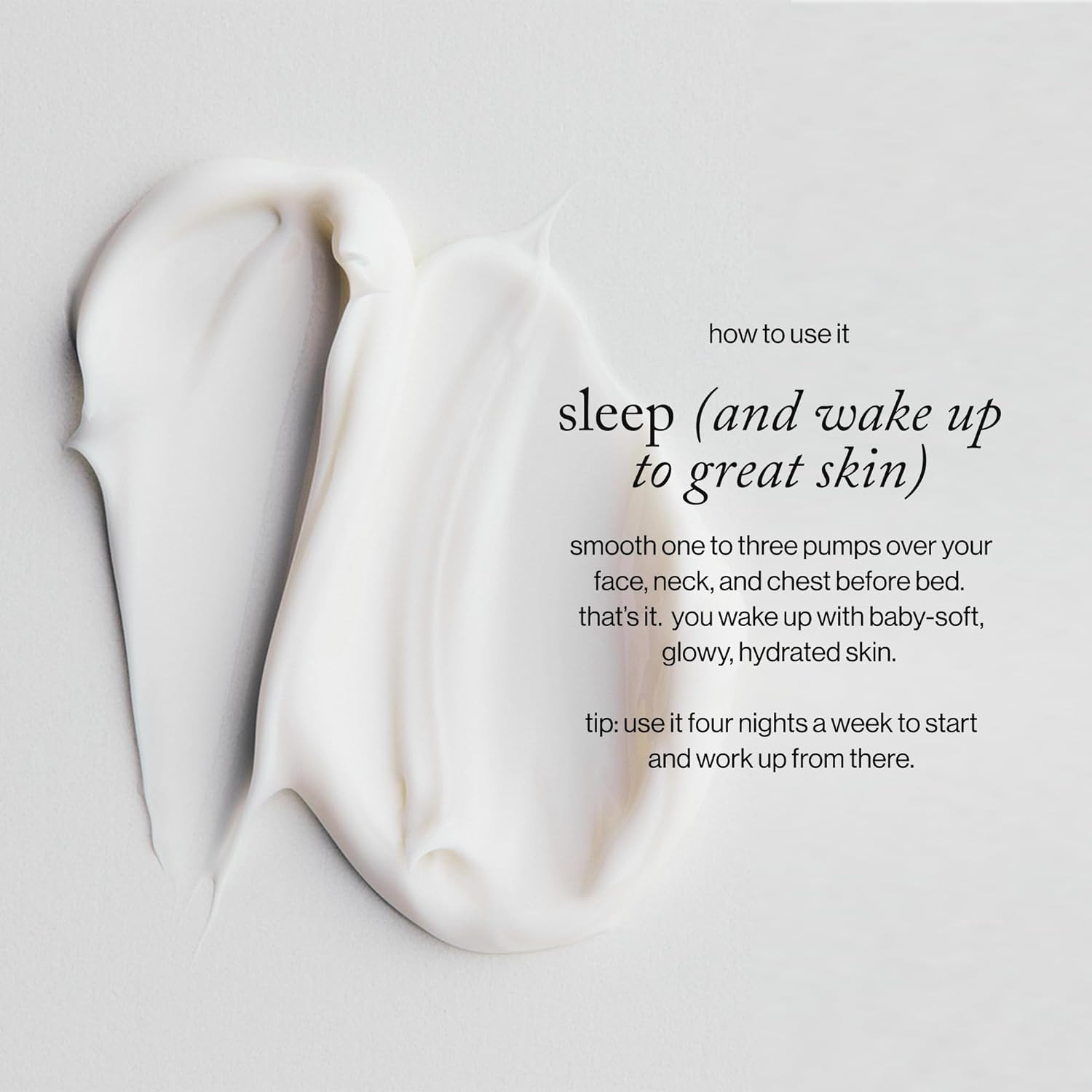Beauty Sleep Milk Serum | Intense Face Exfoliator to Smooth Uneven Texture, Wrin