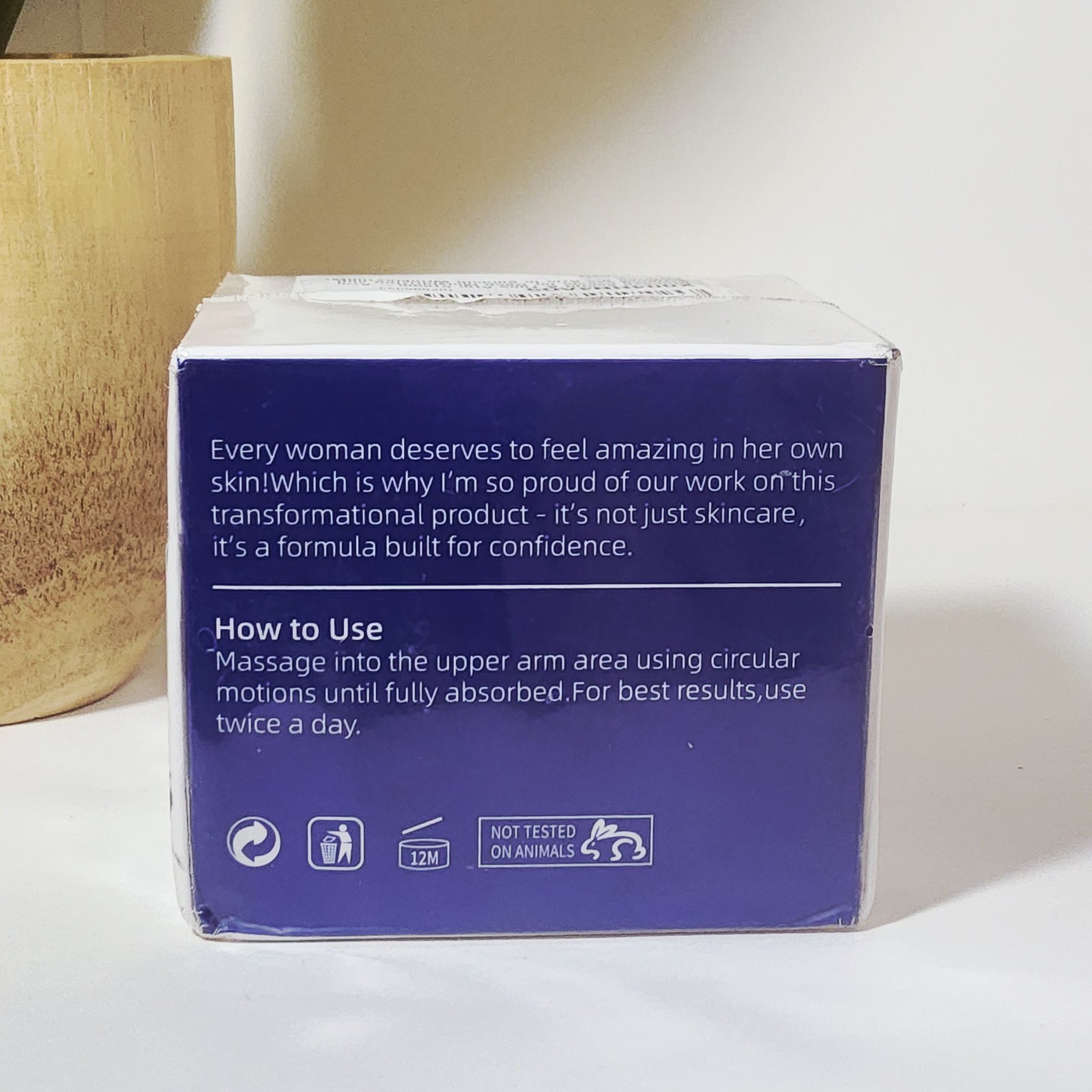 Blansen Sculpt & Tone Arm Cream 3.4 fl oz New in Sealed Box – Exp 04/2028