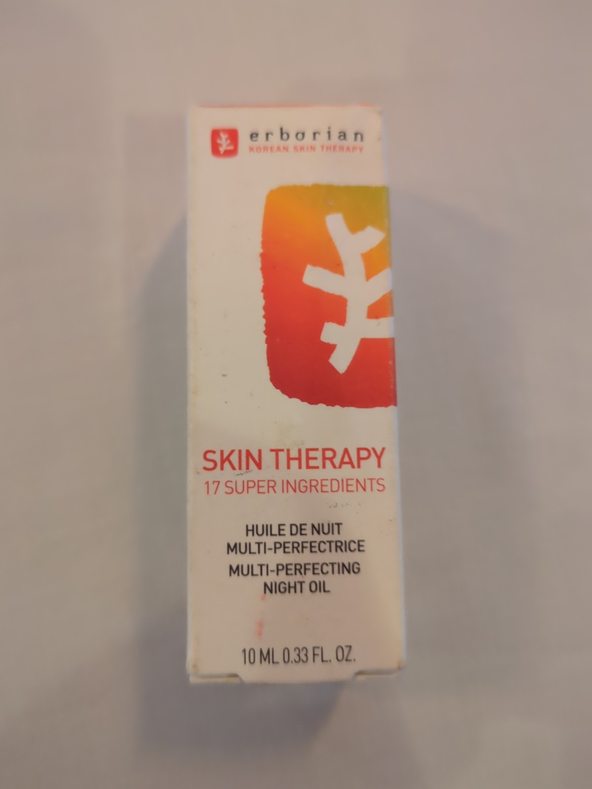 Erborian Korean Skin Therapy Multi-Perfecting Night Oil Serum 0.33oz 10mL