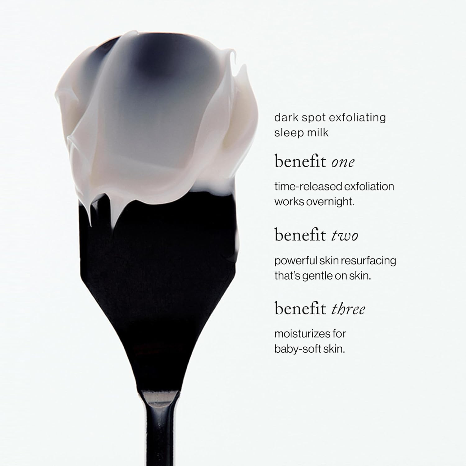 Beauty Sleep Milk Serum | Intense Face Exfoliator to Smooth Uneven Texture, Wrin