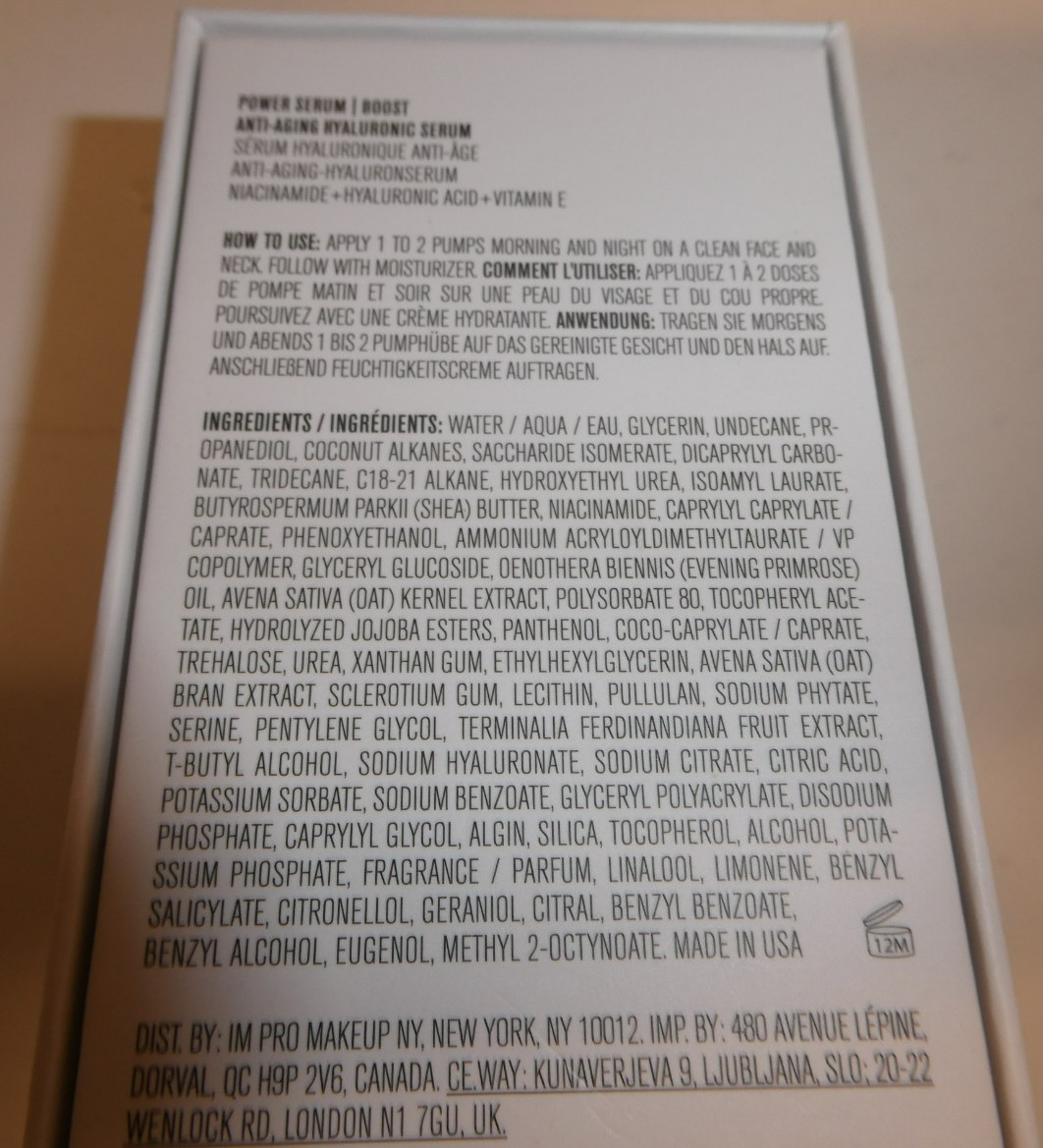 IL MAKIAGE POWER BOOST SERUM Anti-Aging 30 ml – 1 fl oz – AUTHENTIC – NEW IN BOX