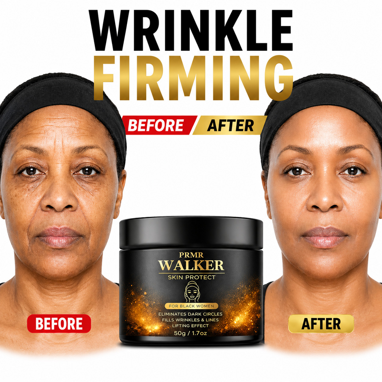 Walker Skin Protect Cream Black Women Gentle Facial Skin Care Moisturizing Cream