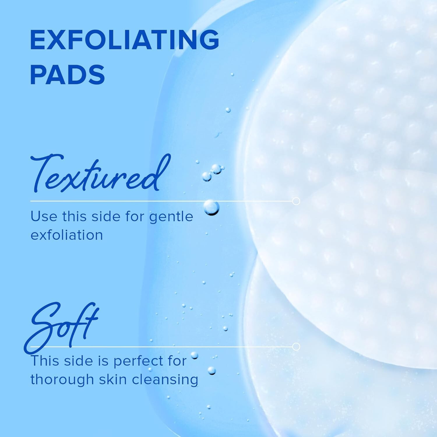 Natural Glycolic Acid Toner Pads with Pearl Extract – Deep Clean & Glow, 50 Pads