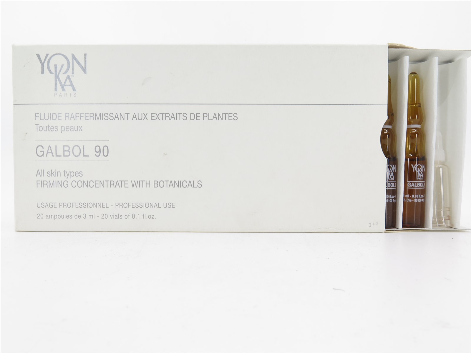 Yonka Paris Skin Care GALBOL 90 Firming Concentrate 20 Vials of 0.1 fl oz