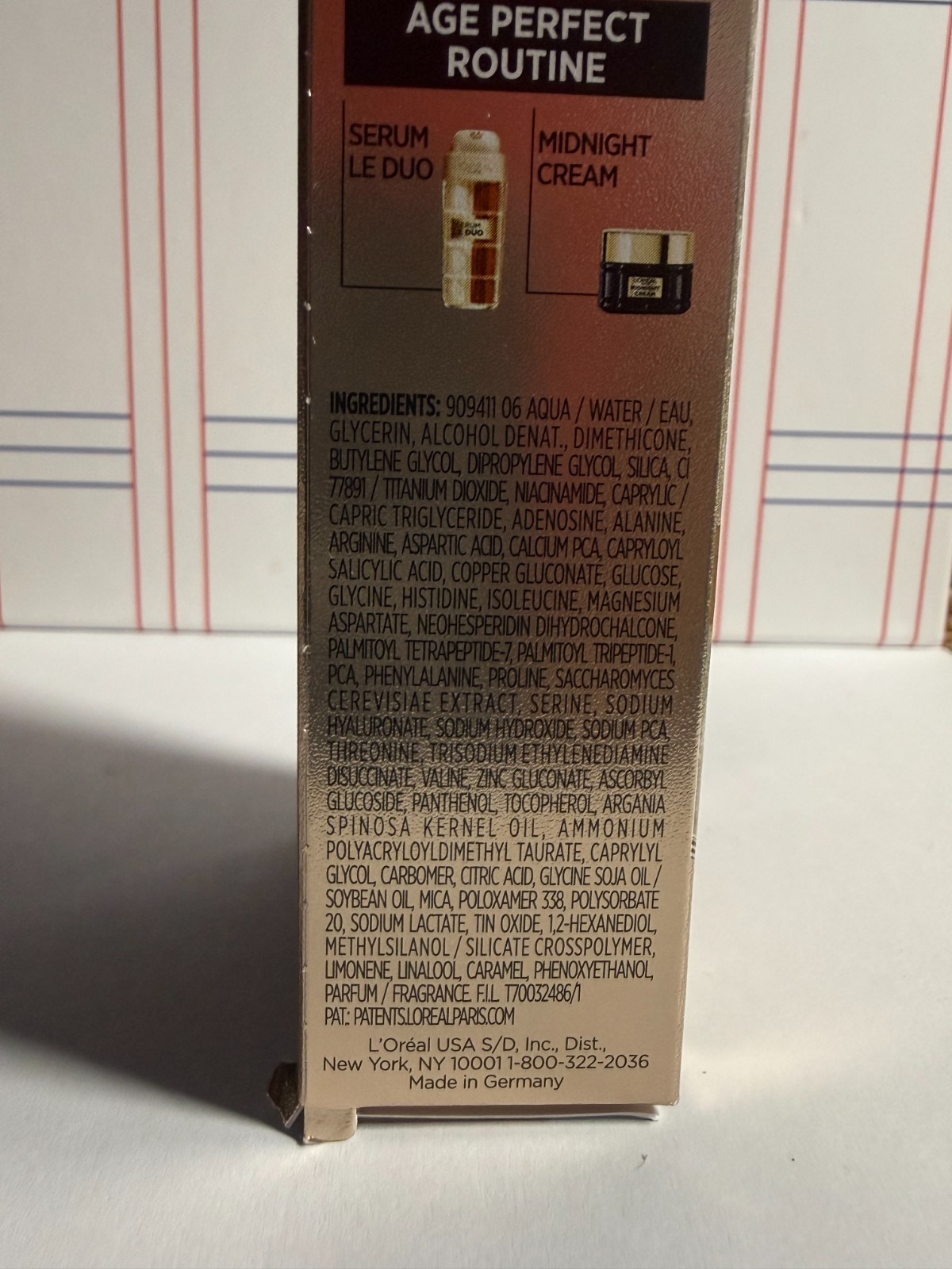 L’OREAL AGE PERFECT Age-Defying Serum Le Duo, 1 fl oz / 30Ml NEW IN BOX