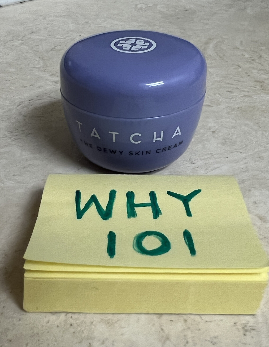 Tatcha The Dewy Skin Face Cream Purple Rice Moisturizer .34oz/10mL Travel SZ $20