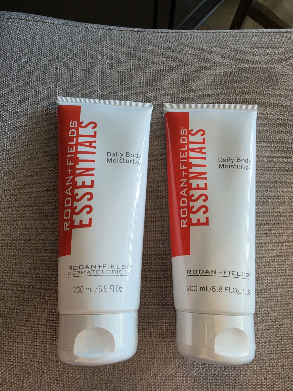 2 Pk Rodan + Fields Daily Body Moisturizer (200 ml) 6.8 Fl Oz – New / Sealed