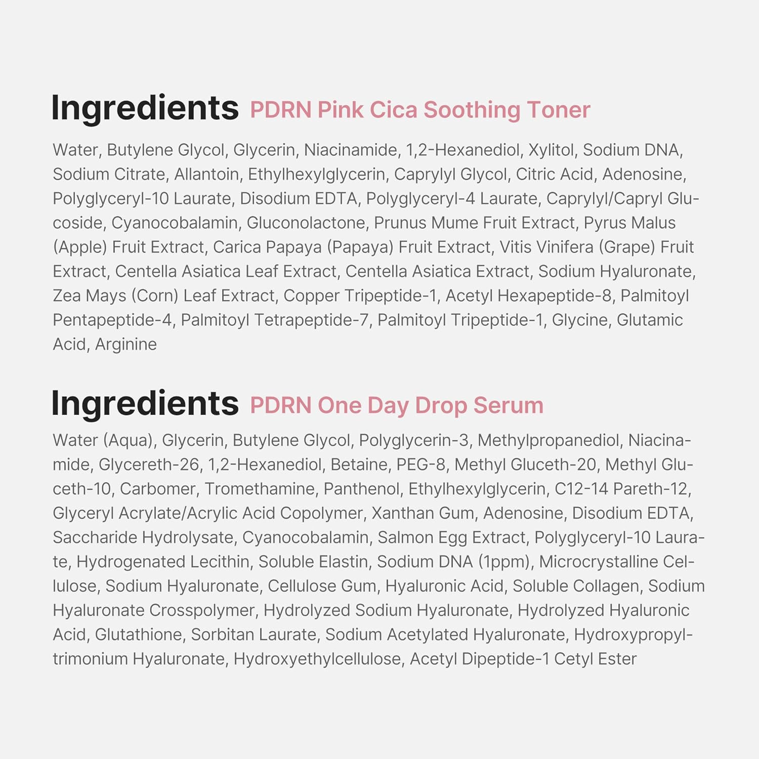 Salmon DNA PDRN Trial Kit | Glass Glow Mini Skincare Set with Toner, Serum & She