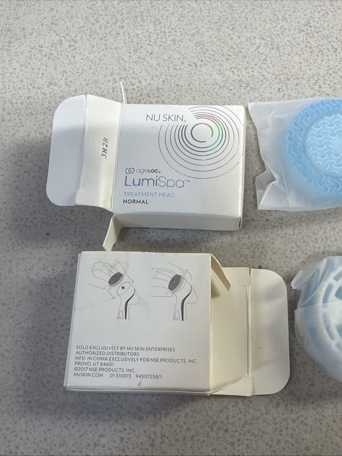Nu Skin Lumispa Treatment Head NORMAL Set Of 2