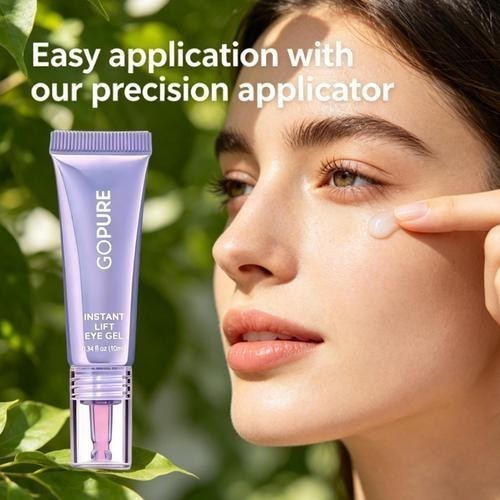 [Go Pure] Instant Lift Eye Gel Depuffs Tightens Lifts 0.34 Oz NIB