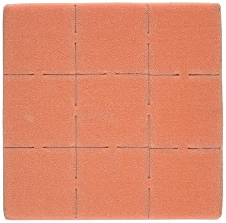 Star Nail 1″x1″ Super Orange Disposable Sanding Blocks for Nail Spa 126 Count