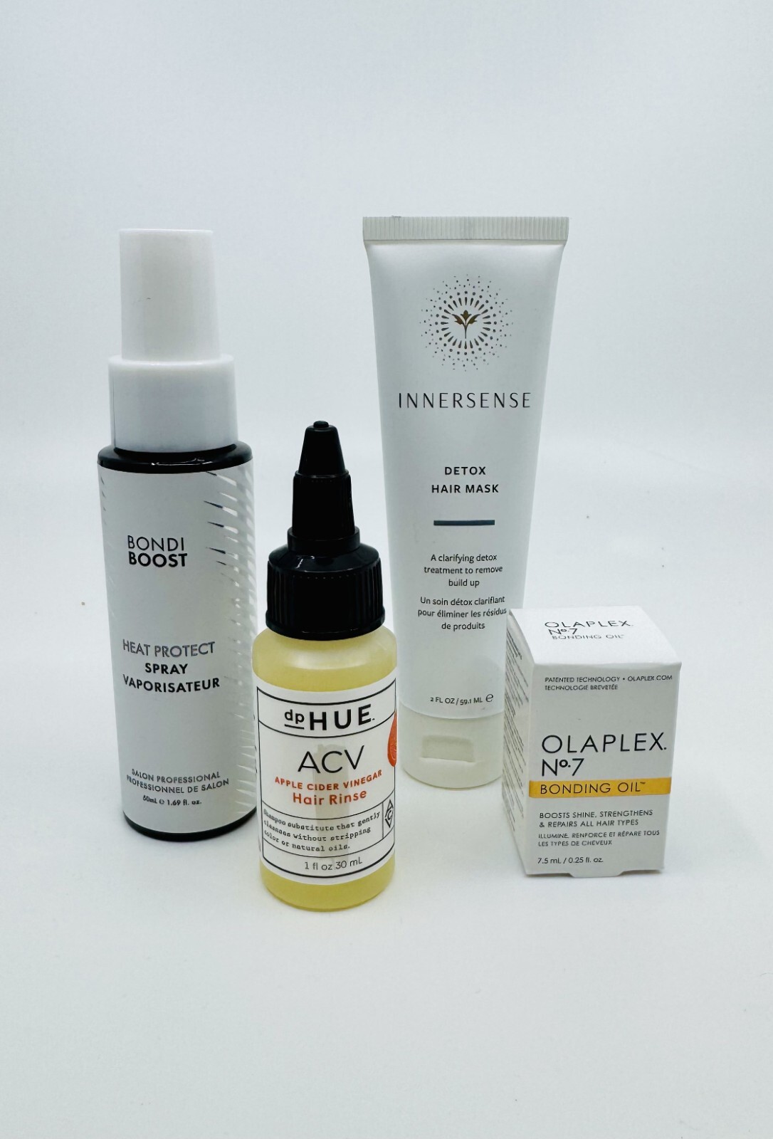 10-piece bundle includes new, unused travel-size and deluxe sample items