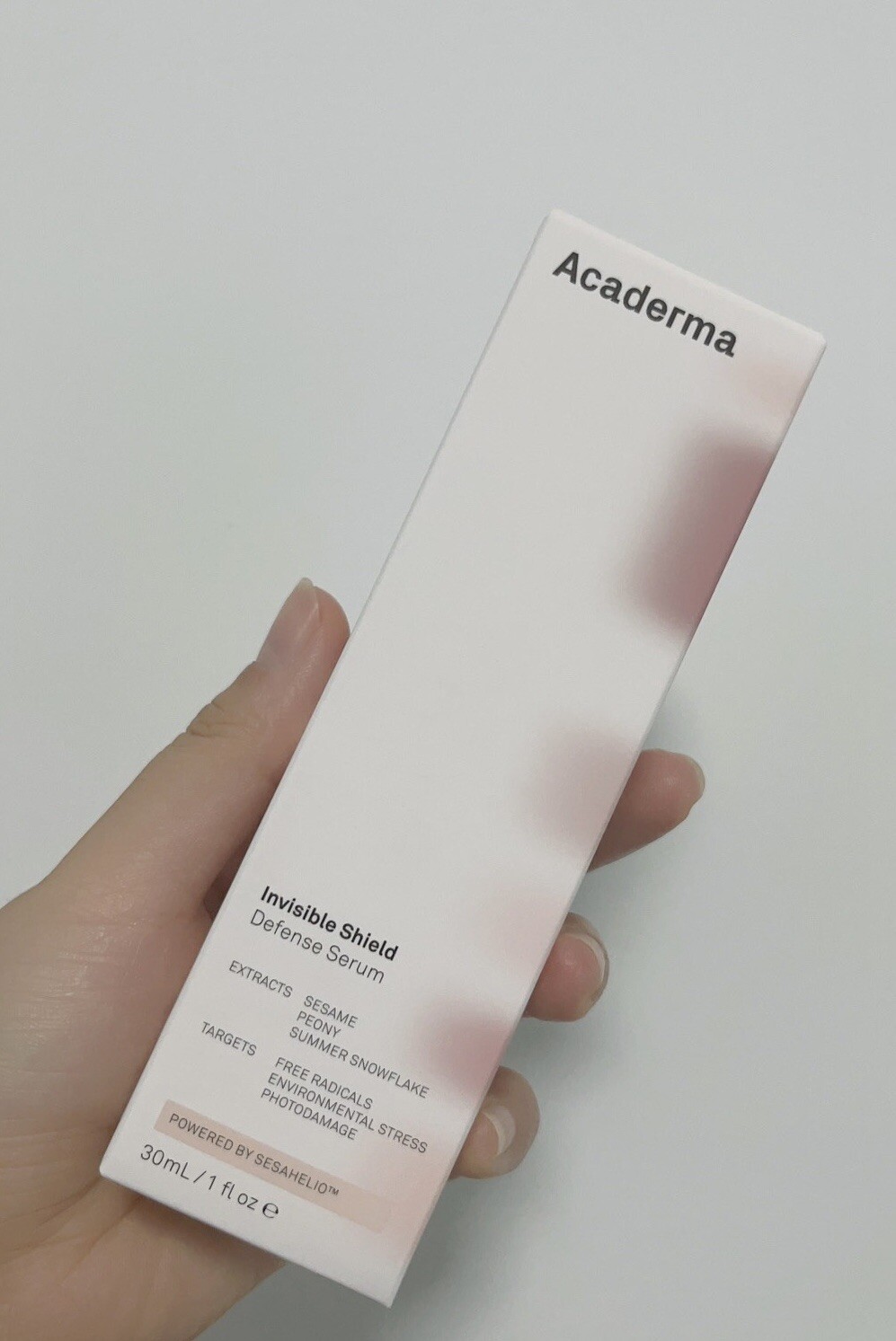 Acaderma Invisible Shield Defense Serum Full Size 30ml 1oz. $82 Value Brand New