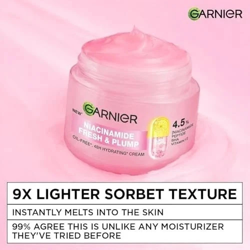 Garnier Niacinamide Sorbet Moisturizer 45g Oil Control Hydration