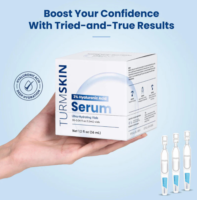 3% Hyaluronic Acid Ultra Hydrating Serum by TurmSkin