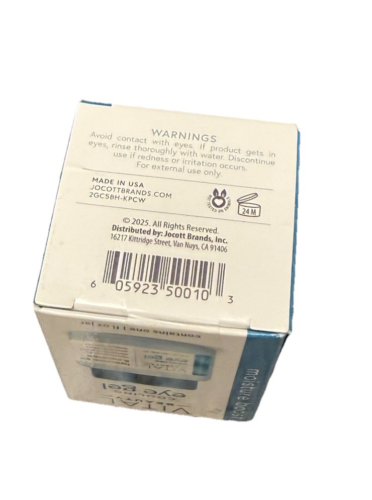 Vital Beauty Cooling Eye Gel 1 oz (NIB)
