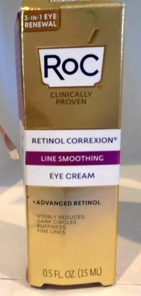 RoC Retinol Correxion Line Smoothing Anti-Aging Eye Cream 0.5oz Advanced Retinol