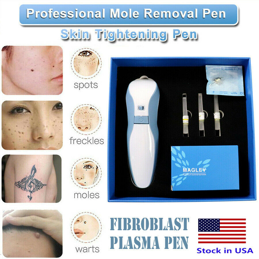 Fibroblast plasma pen (PROFESSIONAL ORGINAL) MAGLEV 4th BLUE,free 4 needle USA