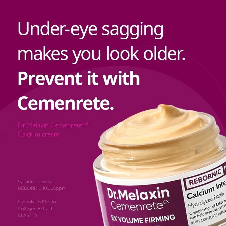 Dr.Melaxin Cemenrete Calcium Cream 50 ml – Collagen Support & Brightening NEW